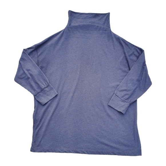 Navy Blue American Eagle Cowl Neck Top - Picture 6 of 15